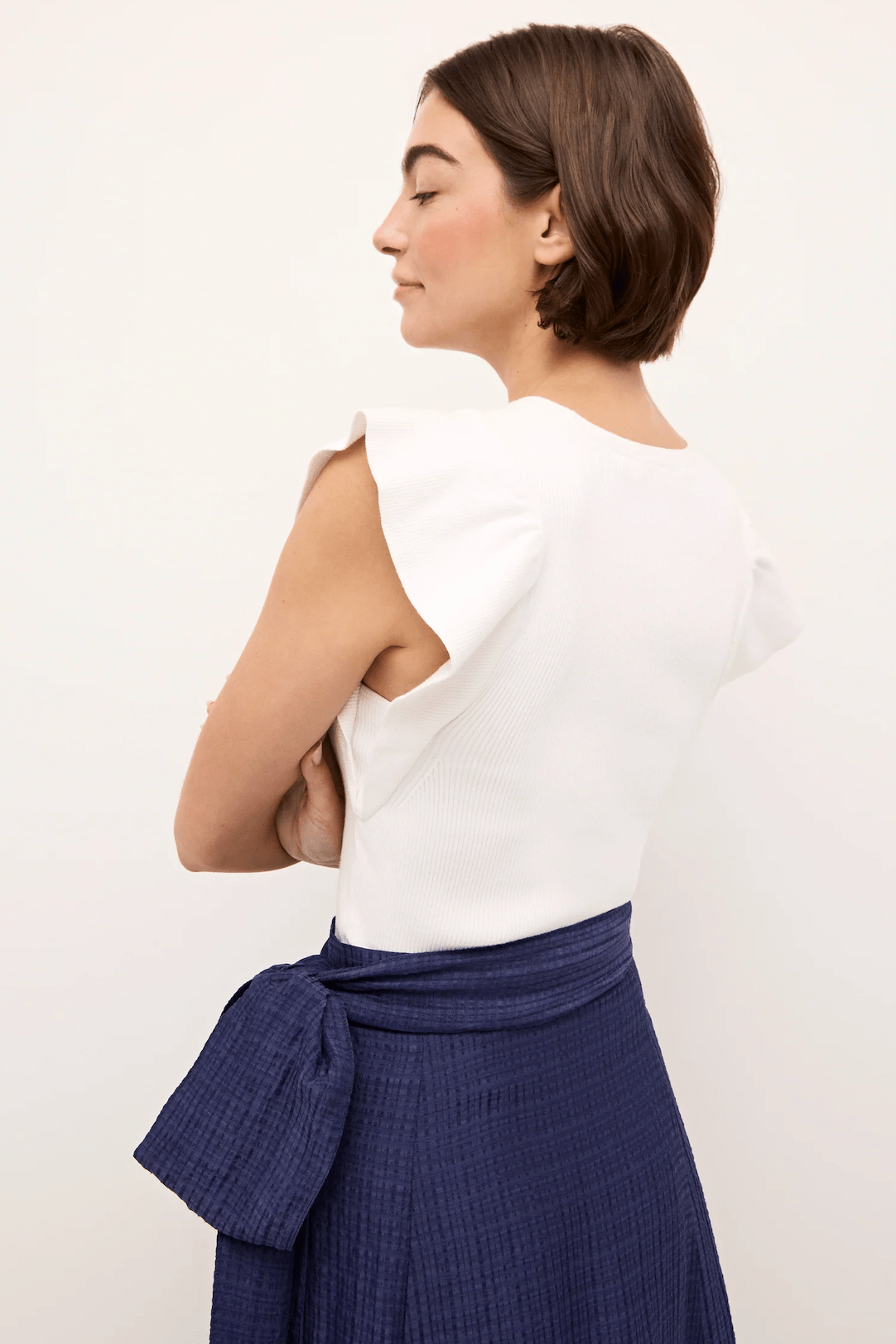 Rory Top in Oyster - Lukka Boutique