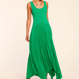 Davinia Dress in Bright Palm