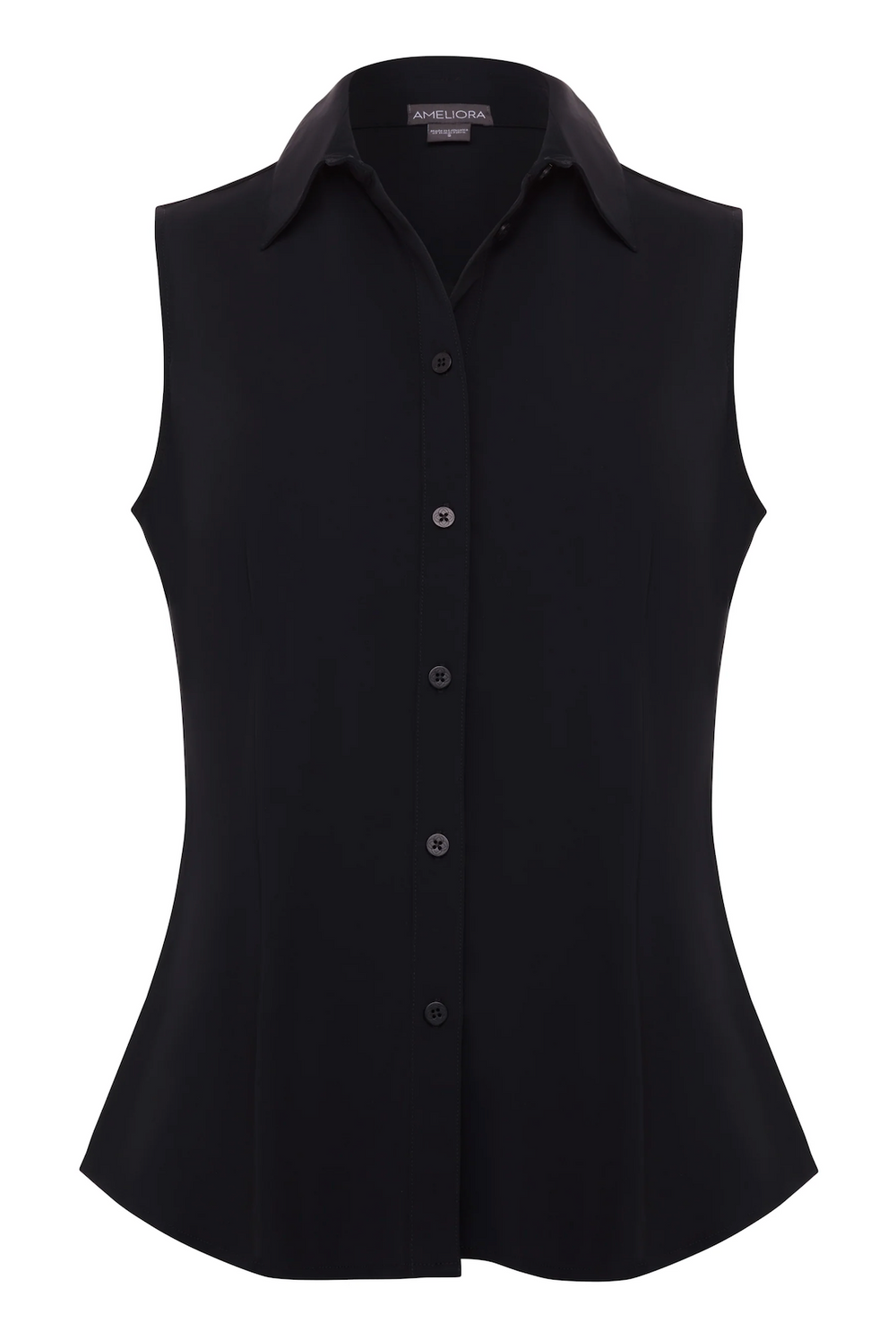 Annie Sleeveless Button Shirt