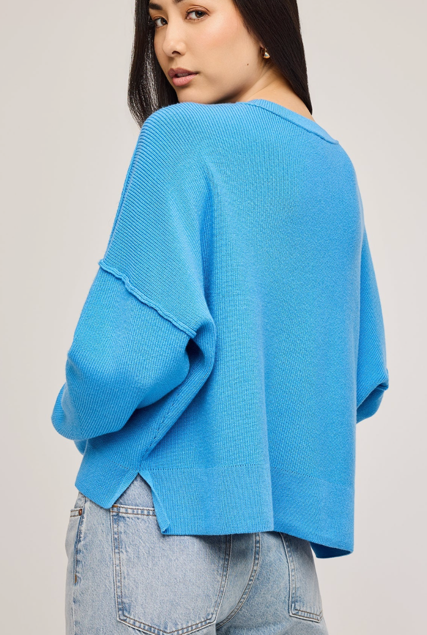 
                  
                    Echo Sweater in Capri Blue
                  
                