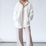 Fey Relaxed Fleece in Egret - Lukka Boutique