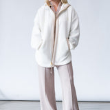 Fey Relaxed Fleece in Egret - Lukka Boutique