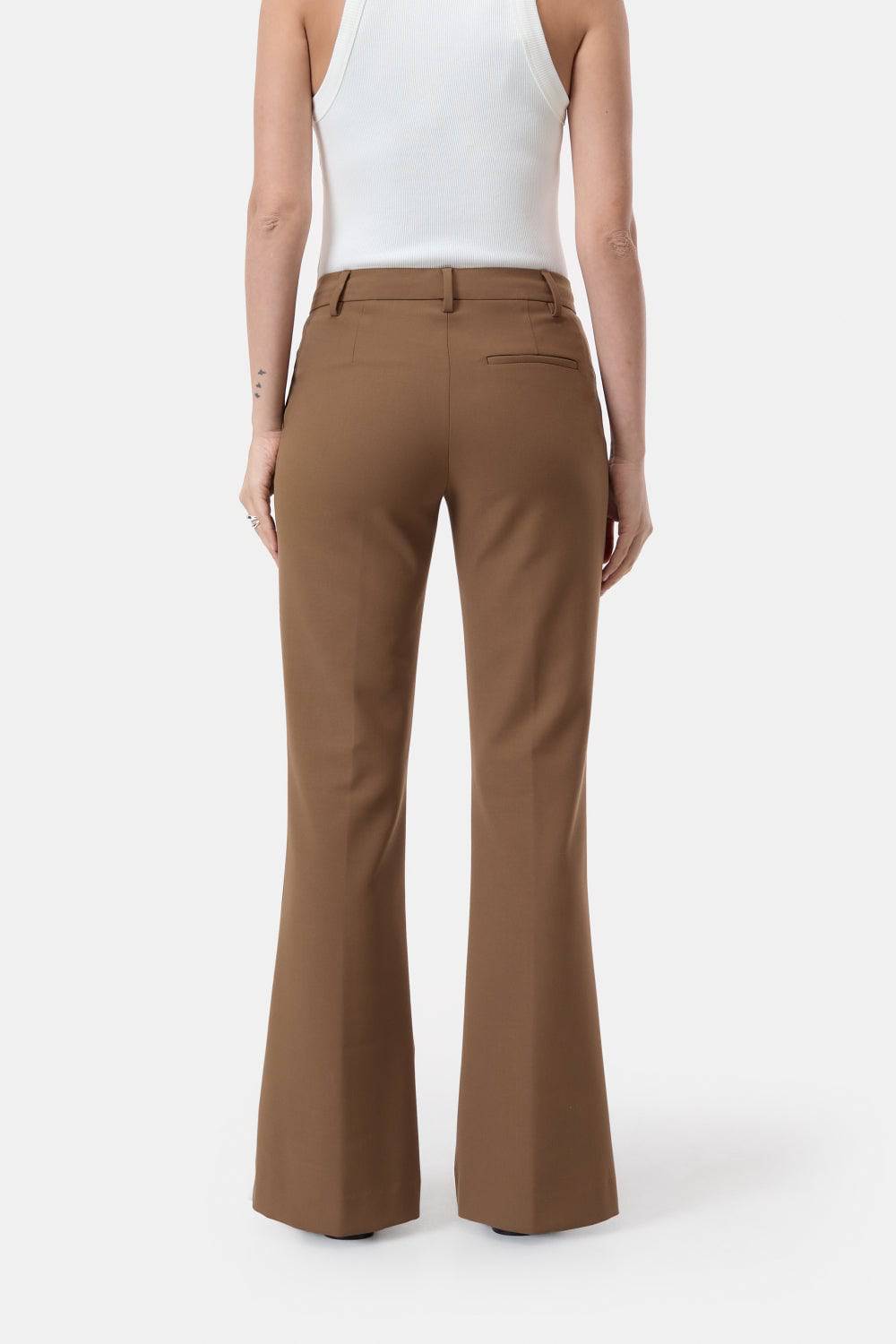 Denair Pant in Light Mocha Brown - Lukka Boutique