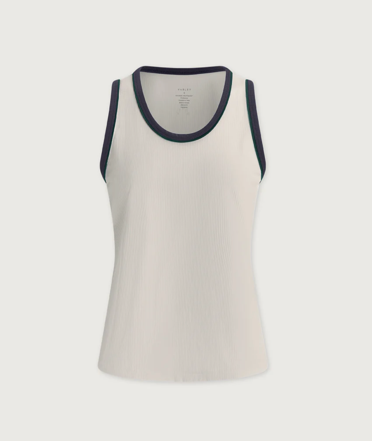 Tegan Performance Tank in White - Lukka Boutique