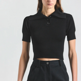 Antonella Compact Knit Polo