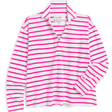 Patrick Popover Henley in Lotus Stripe - Lukka Boutique