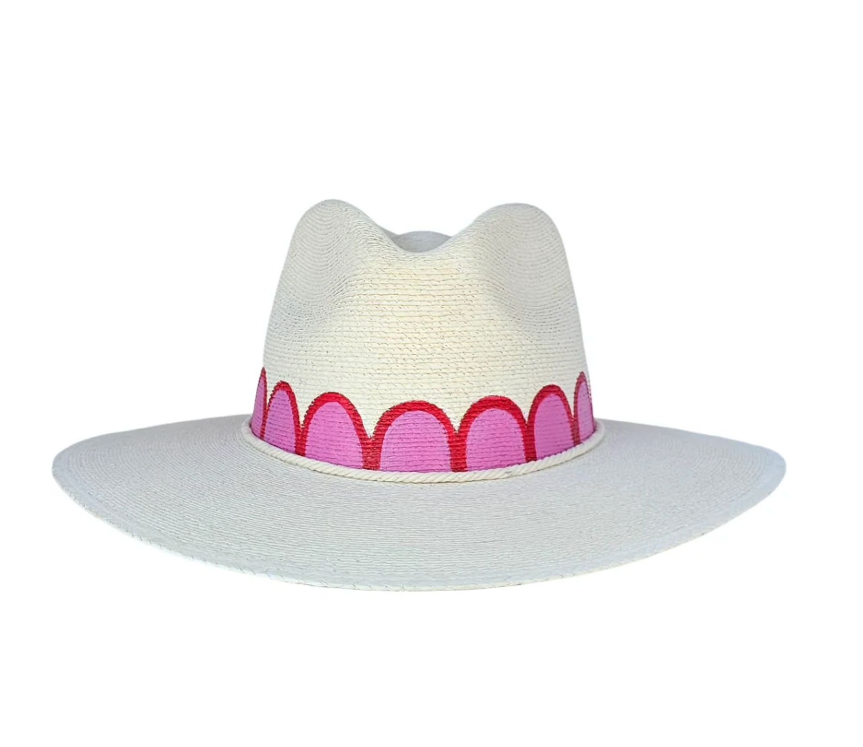 Painted Scalloped Hat