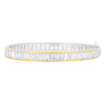Midnight Tri-Tone Twilight Thin Hinge Bracelet - Lukka Boutique
