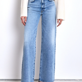 Alexa Wide Leg Jean in Euclid Wash