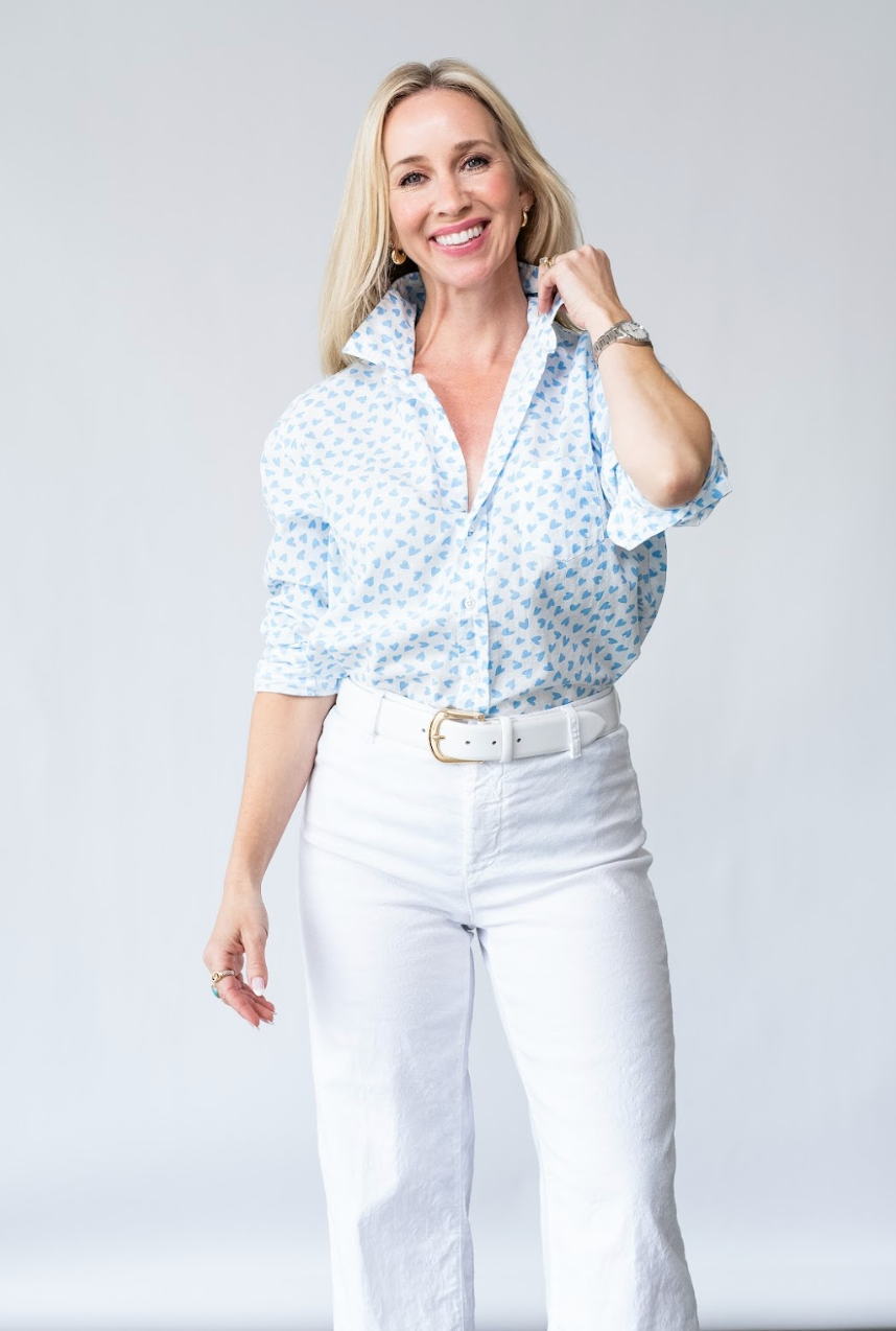 Eileen Relaxed Button-Up Shirt - Lukka Boutique