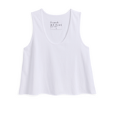 Inny Sleeveless Tank in White