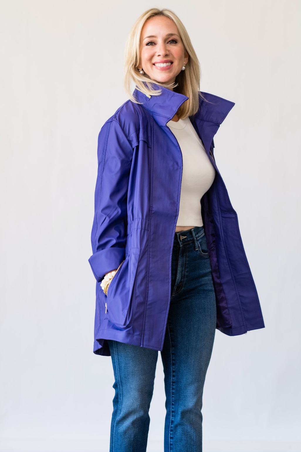 Anna Waterproof Rain Jacket - Lukka Boutique