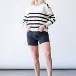 Zoie Short High Rise 4.5" in Nightshade - Lukka Boutique