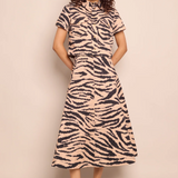 Aisha Skirt in Zebra Blush