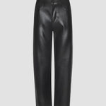 Mallis H/R Bow-Leg Jean in Noir - Lukka Boutique