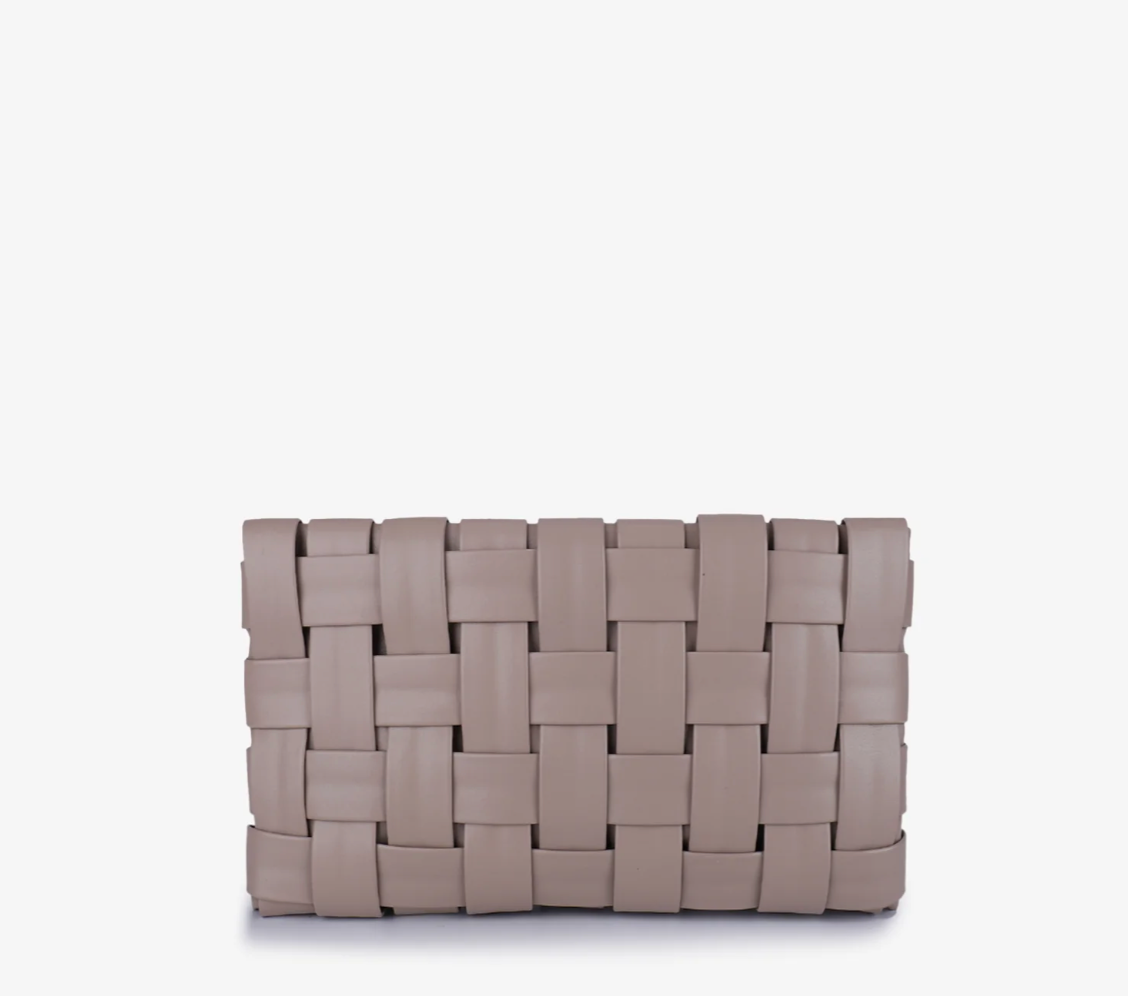 
                  
                    Lindy Woven Clutch
                  
                