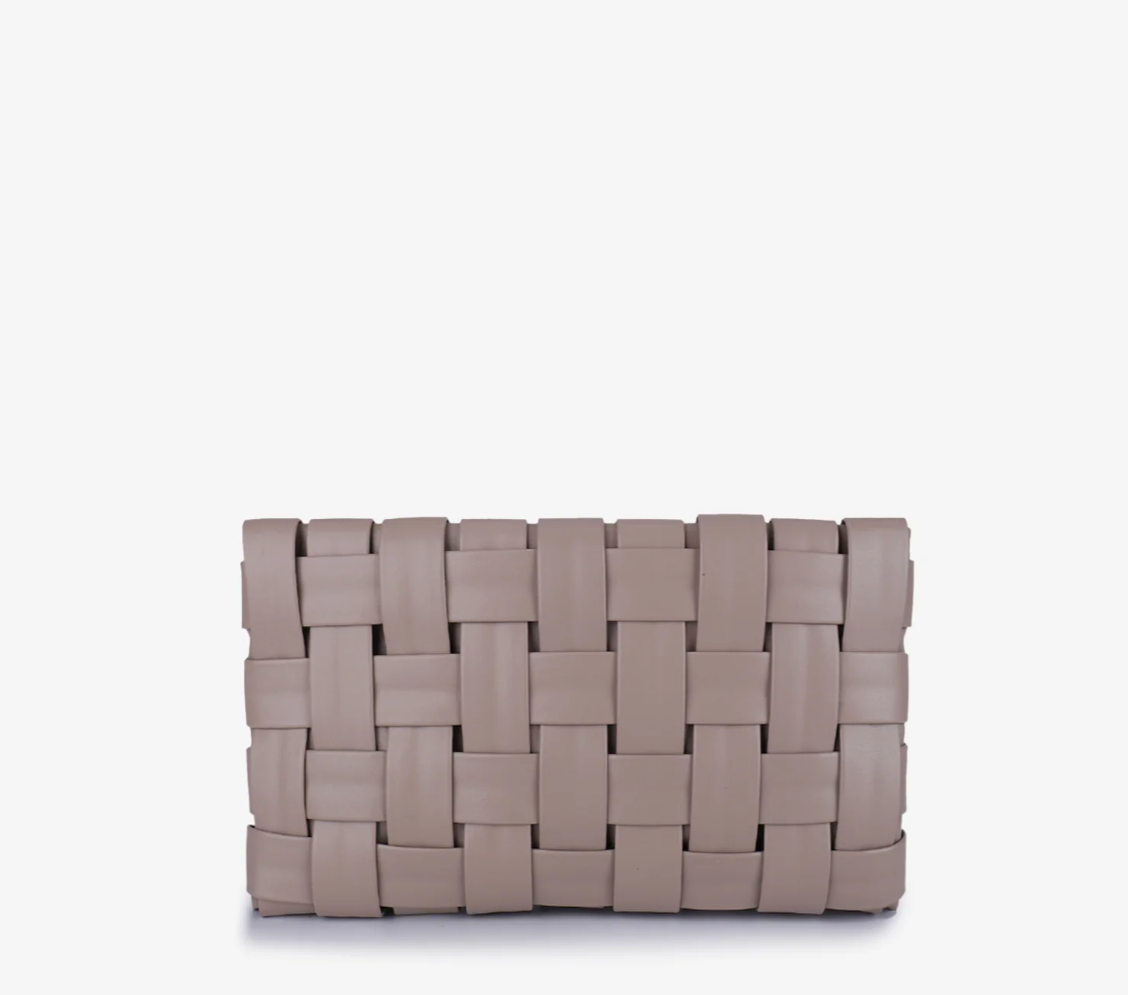 Lindy Woven Clutch - Lukka Boutique
