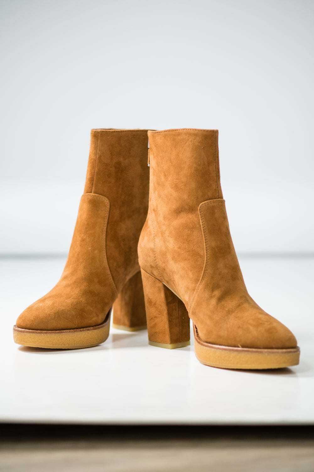 Wila Booties in Tan