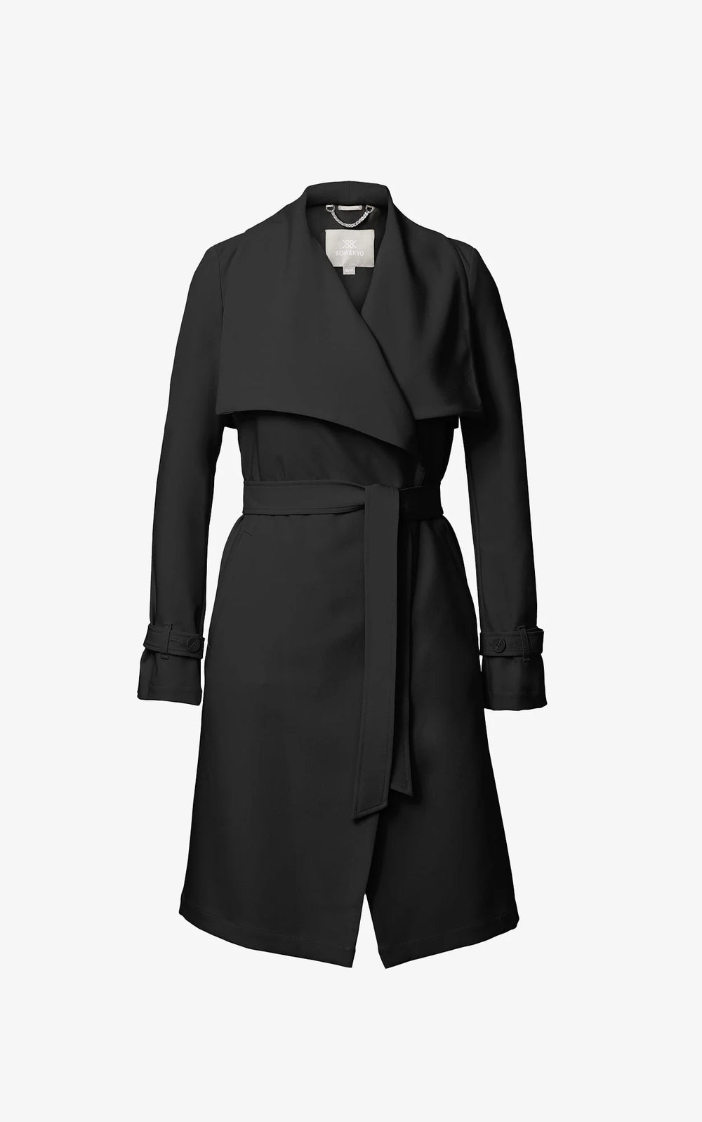 Olivia Trench in Black