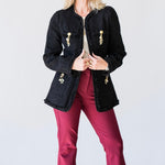 Adrina Jacket in Black - Lukka Boutique