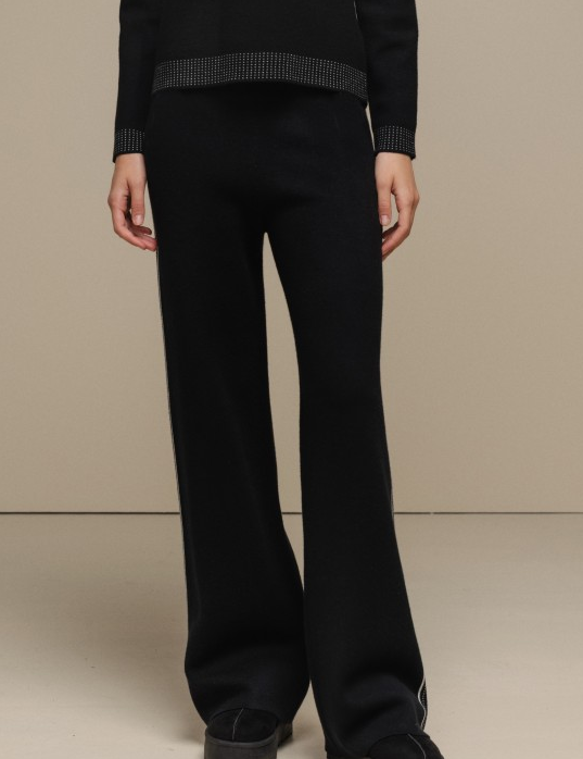 
                  
                    Pants With Side Detail In Black
                  
                