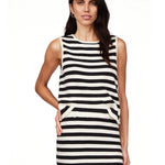 City Summer Tank in Macrame Stripe - Lukka Boutique