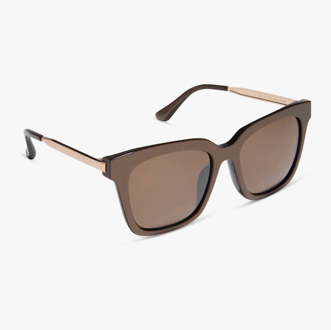 Bella XS Sunglasses in Brown Gold - Lukka Boutique