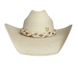 Eggshell Palm Cowboy Hat - Lukka Boutique