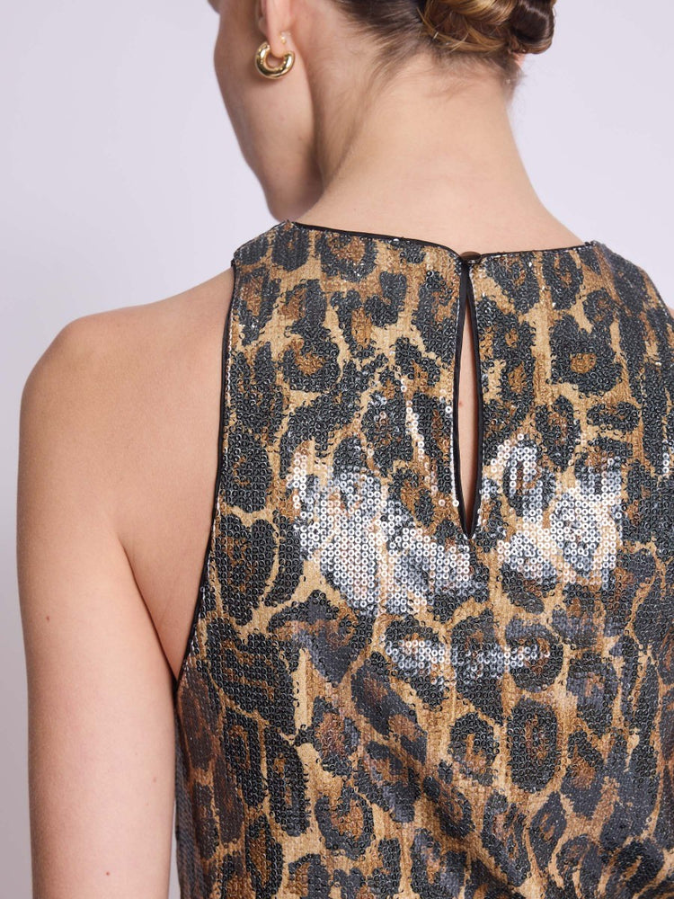 
                  
                    Tallyna Sleeveless Top in Leopard
                  
                