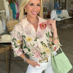 Perfect Shirt in Bloomsfield Pink - Lukka Boutique