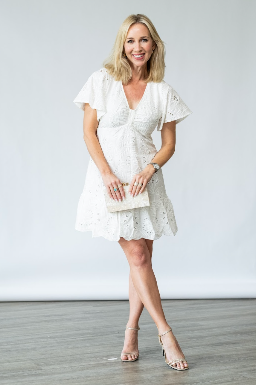 Carmina Dress in Oyster