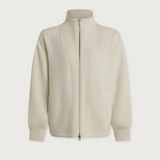 Arlene Zip Through Sweat in Pristine
