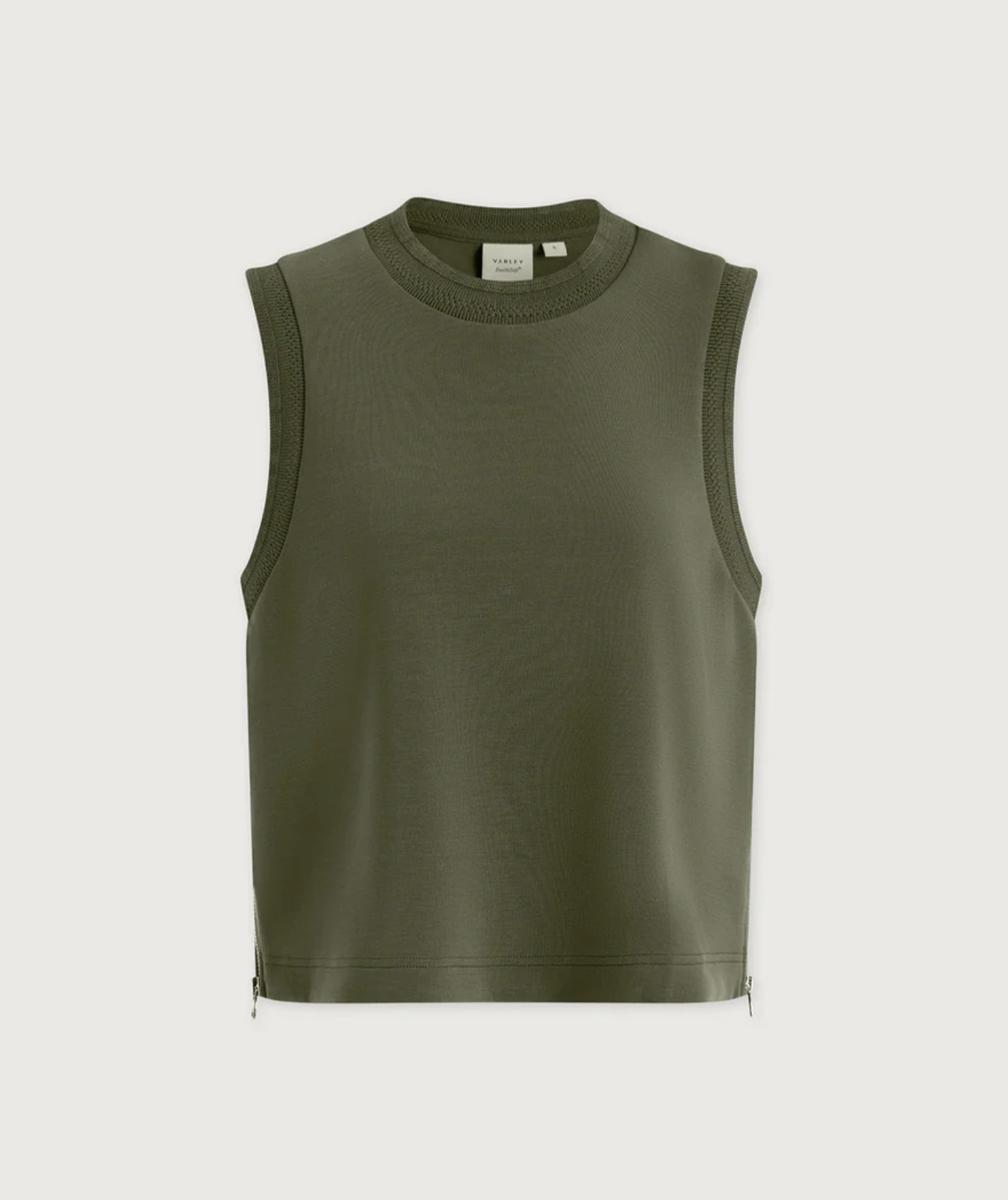 Shea Crop Tank in Thyme - Lukka Boutique