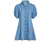 Esther Dress in Lightwash