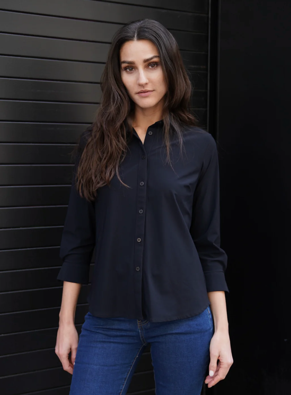 
                  
                    Diane 3/4 Sleeve Button Shirt
                  
                