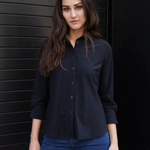 Diane 3/4 Sleeve Button Shirt - Lukka Boutique