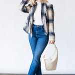 Warren Cardigan in Indigo - Lukka Boutique