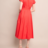 Octavia Dress in Red