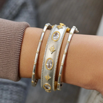Oh So Gorgeous Wide Hinge Bangle - Lukka Boutique