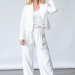 Fabi Pant in White - Lukka Boutique