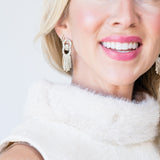 Gina Top in Cloud Tweed - Lukka Boutique