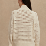 Mandy Boucle Knit Jacket in Coconut Milk - Lukka Boutique