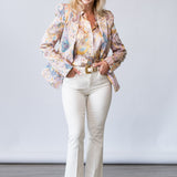 Kaisley Blazer in Multi Western Paisley