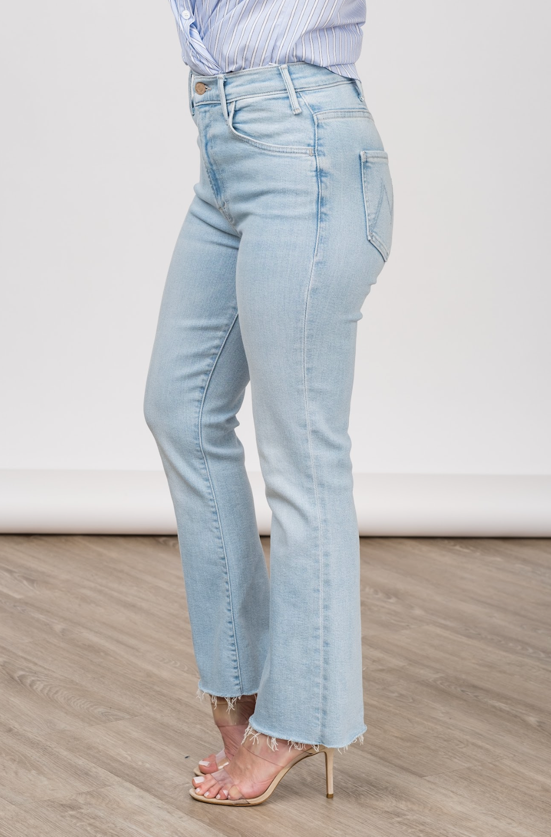 The Hustler Ankle Fray in Ball's In Your Court - Lukka Boutique