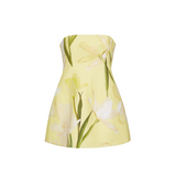 Ines Mini Dress in Lillian Lemon - Lukka Boutique