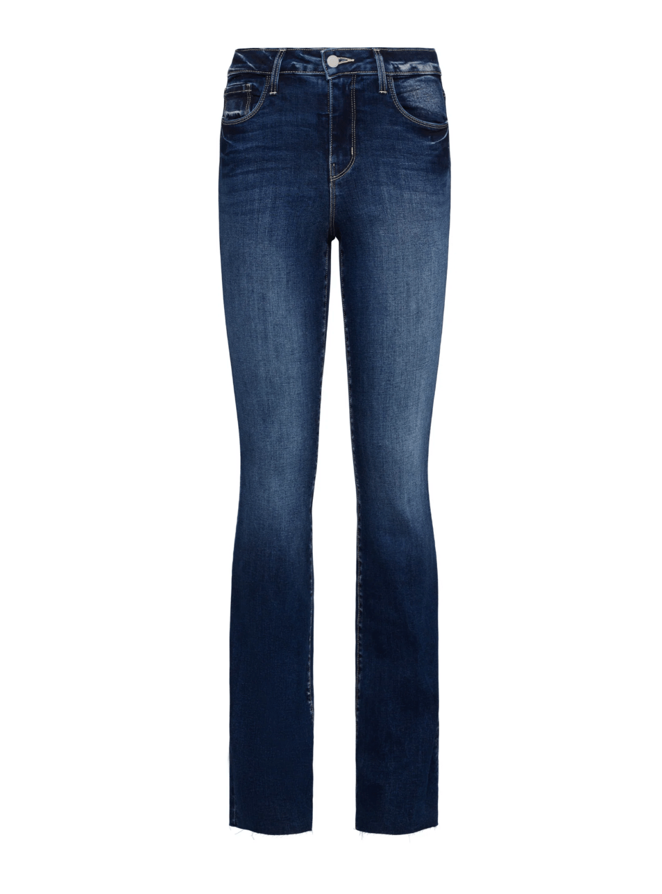 Ruth High Rise Straight Leg Jean in Columbia - Lukka Boutique