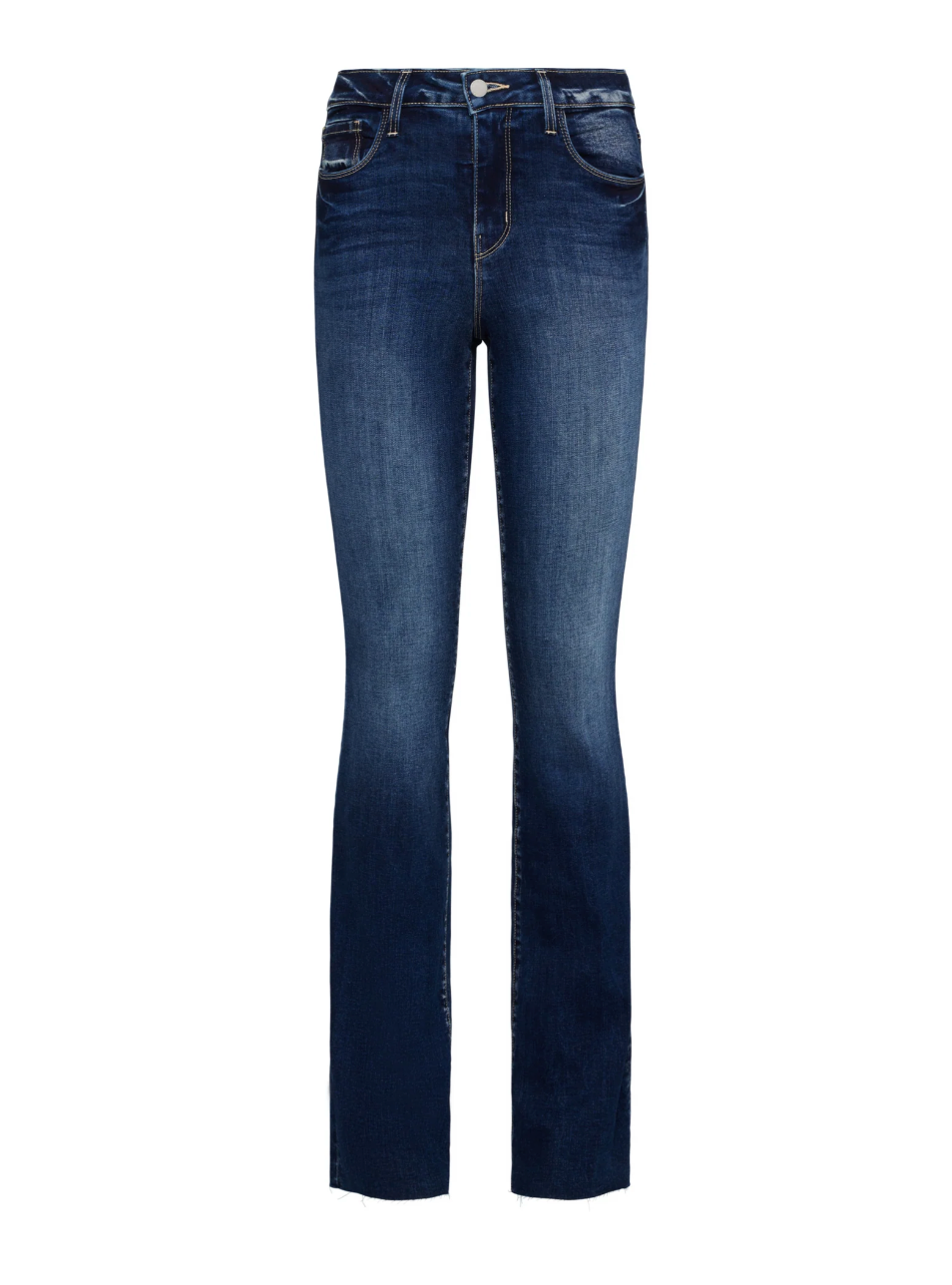 Ruth High Rise Straight Leg Jean in Columbia