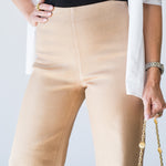 Westport Illusion Pant in Champagne Glitter - Lukka Boutique