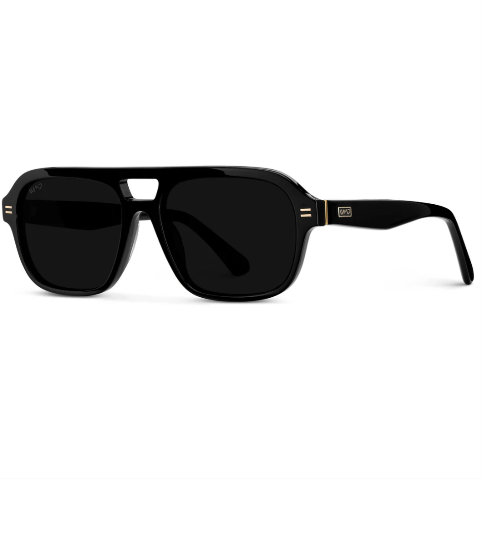 Ember Polarized Sunglasses in Black - Lukka Boutique