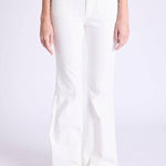 Odessa Flare Denim in White - Lukka Boutique